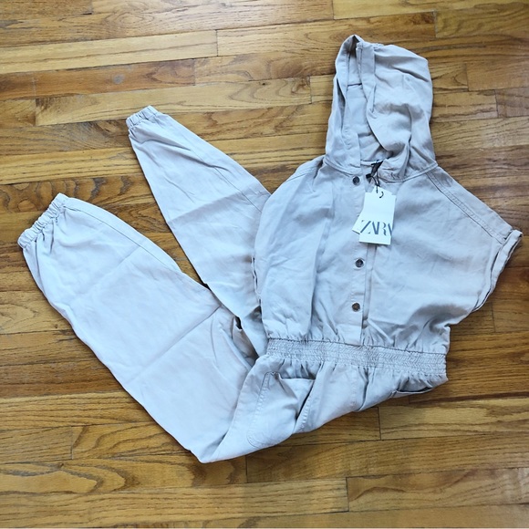 Zara Hooded Jumpsuit - Picture 1 of 9